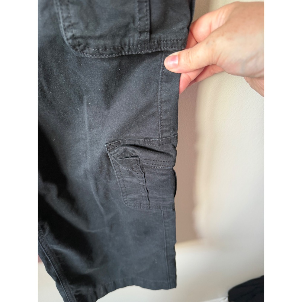 Hollister Cargo Pants 00R Black Ultra High-Rise Baggy Utility Pants - Picture 6 of 10